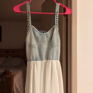 Vintage denim Windsor dress